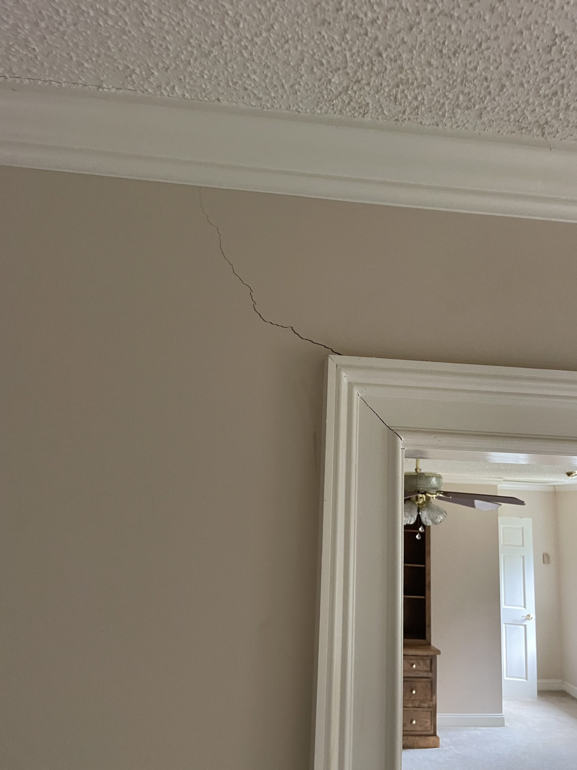 inside wall crack inside wall crack repair