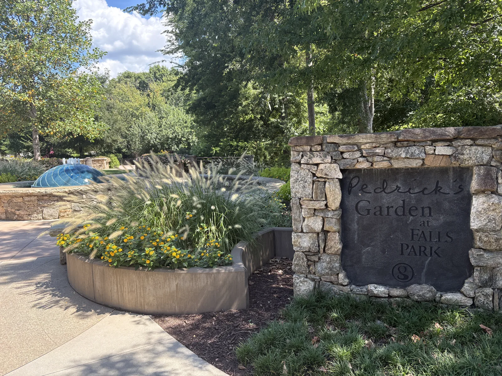 Falls Park on the Reedy in Greenville, SC