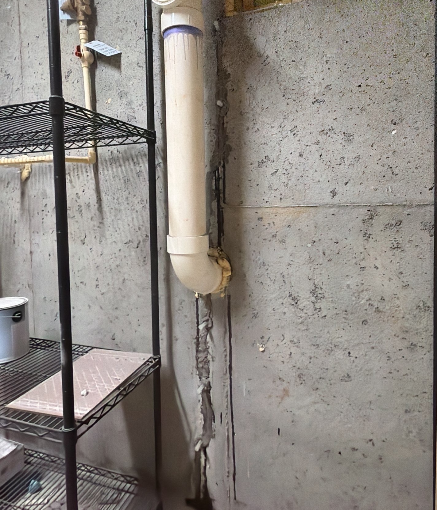 epoxy wall crack injection