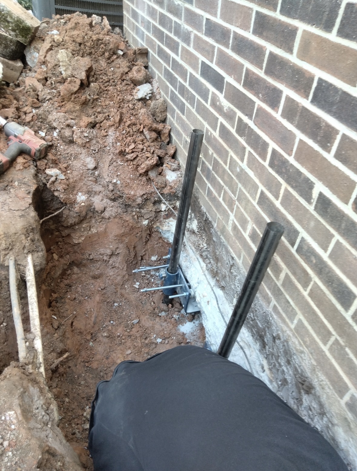 Push pier install