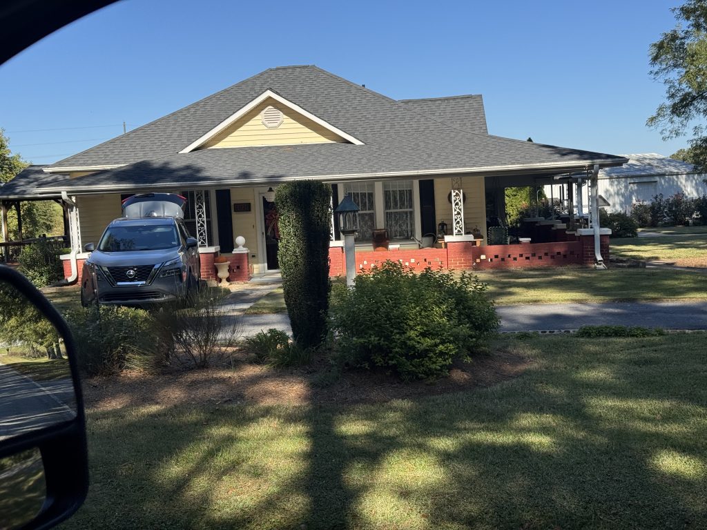 A prewar home outside of Boiling Springs SC