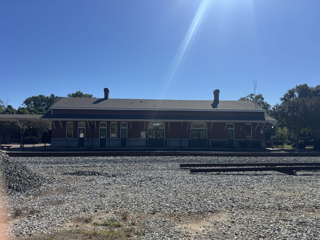 A train depot in the 'Hub City' Spartanburg SC