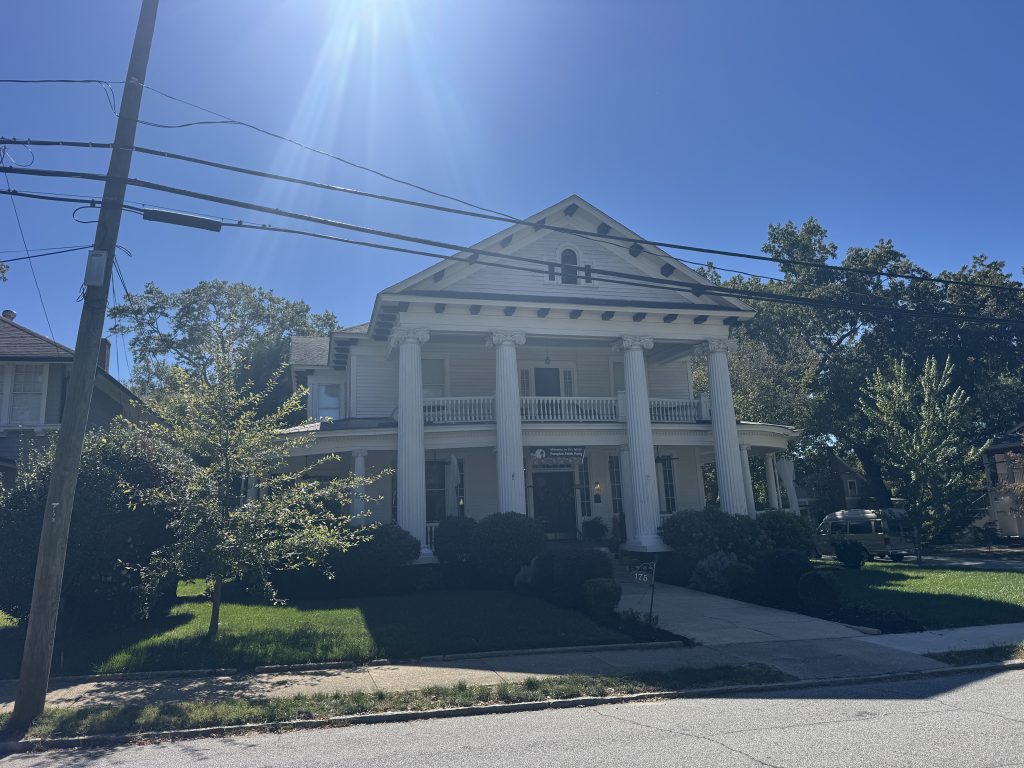 A prewar home in the Hampton Heights neighborhood of Spartanburg SC